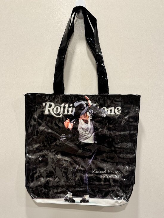 Michael Jackson Handbags - NWT Limited Edition Michael Jackson Rolling Stone Tote Bag – Legacy MJ Cover